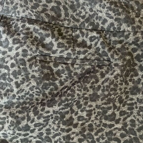 Vince Camuto Women's Pants 8X30 Leopard Ponte Ankle Stretch Size 8 - Picture 9 of 12